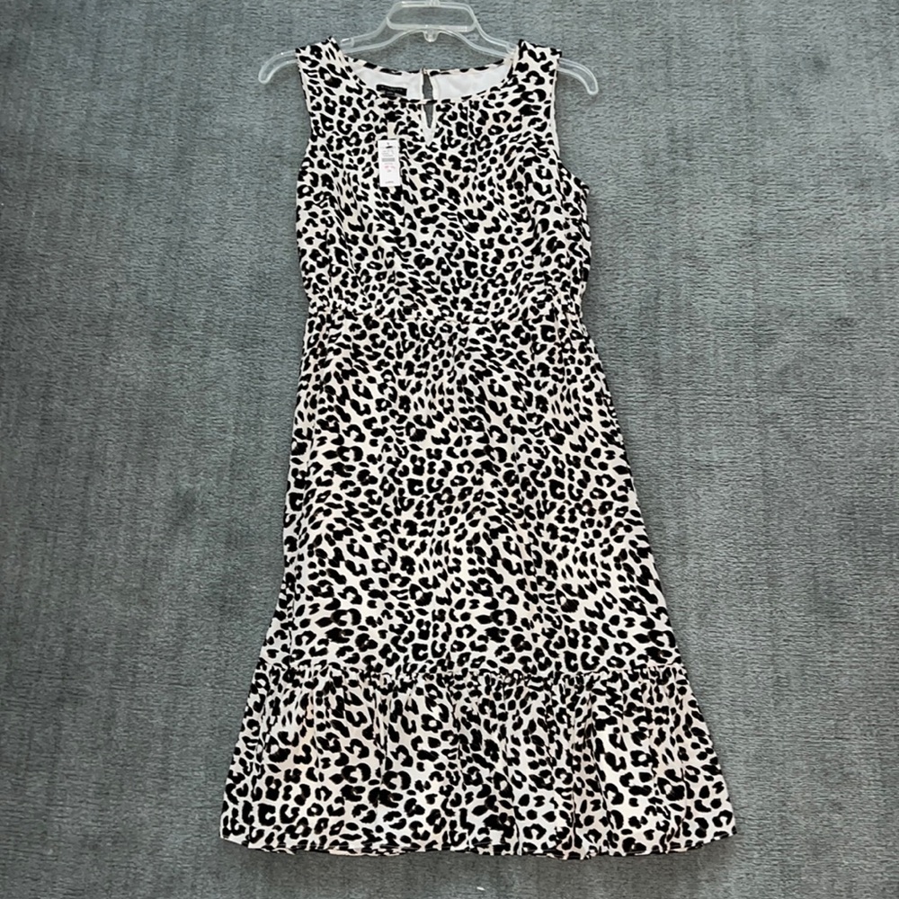 Talbots Cheetah Print Sleeveless Dress - NWT